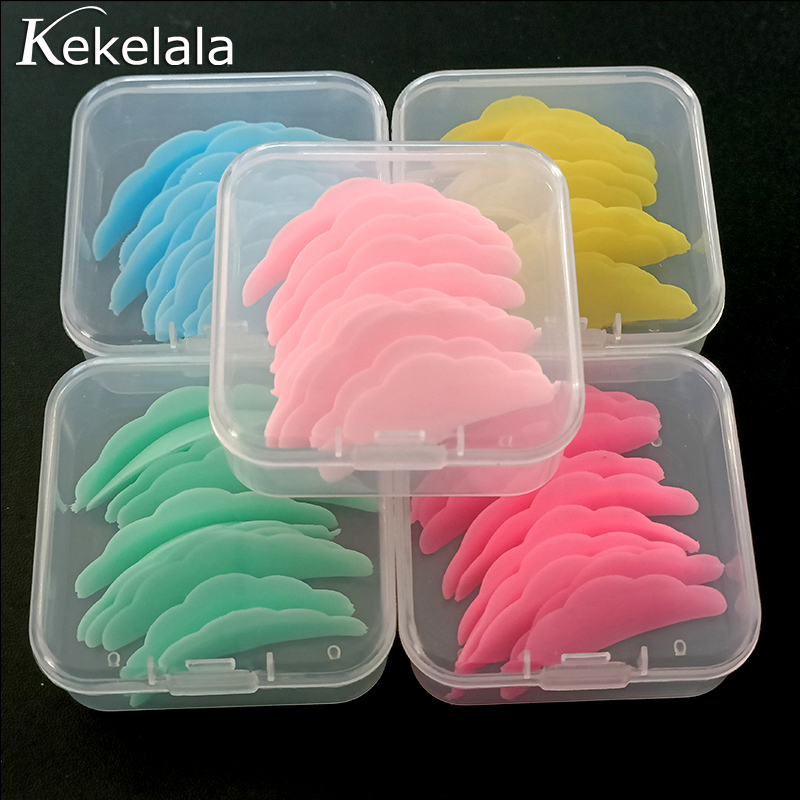 Kit de levantamiento de pestañas reutilizable, almohadilla de laminación de silicona, varillas para permanente de pestañas, extensión de pestañas 3D, rizador, herramienta de maquillaje, 10 Uds.