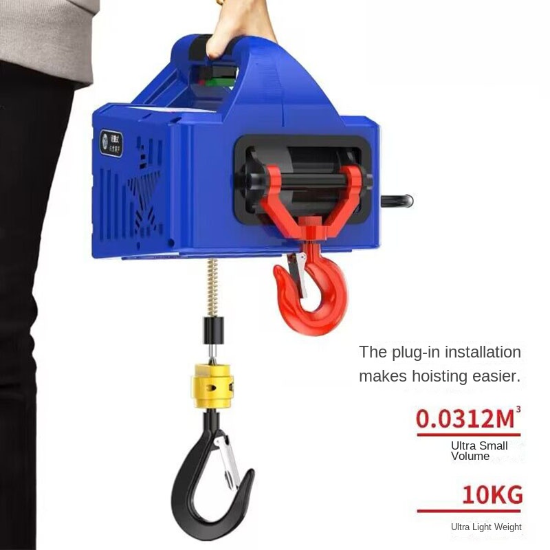 160 Meter Fernbedienung Elektro aufzug tragbare Hand winde Traktion block Elektro drahtseil Hebezeug Traktion sseil