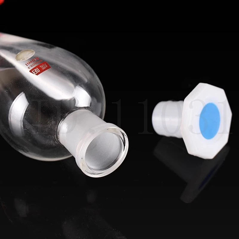 60ml-1000ml Lab Glass Pear-Shaped Separatory Funnel Separating Eurify Essential Oil Chemical Experiment Separation