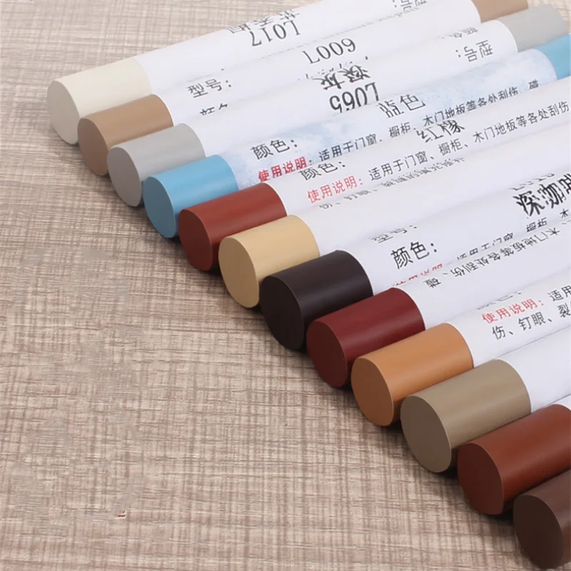 Sáp Nội Thất Bằng Gỗ Sàn Sửa Chữa Bút Hư Hại Xước Gỗ Dán Cường Lực Sơn Bút Chì Màu Chống Nước Cải Tạo Vật Liệu Cho Nhà Cung Cấp