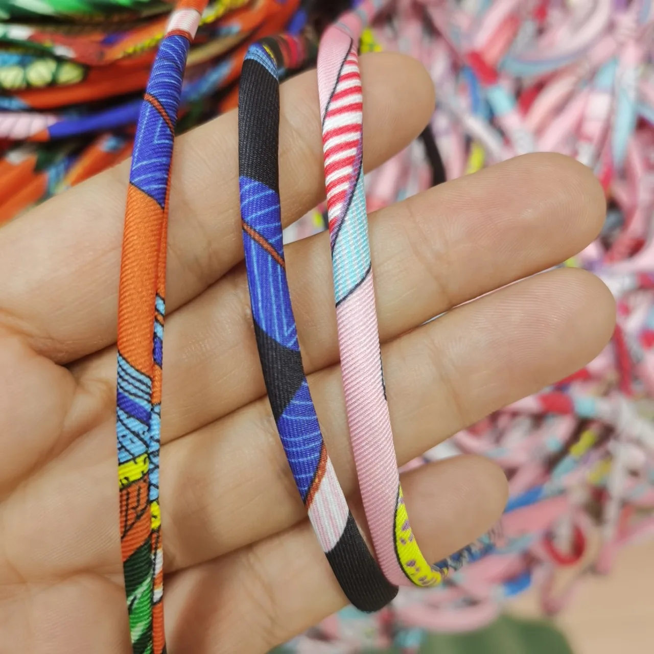 1M Length Small Ribbon Gift Box Rope Hand Sewn DIY For Bag