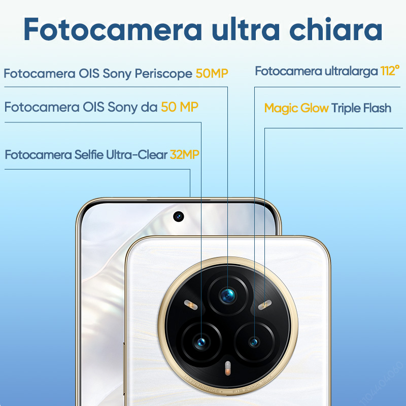 realme 14 Pro Plus 5g Smartphone Versione globale Android Nfc Originale Snapdragon 7S Gen 3 6.83 '' 120Hz Display Oled 50Mp Fotocamera