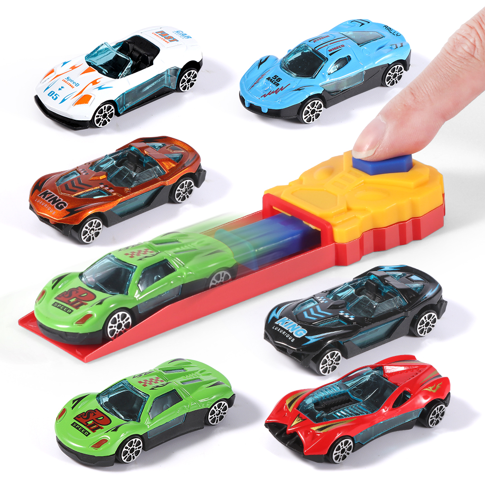 Combinación de coches de juguete para niños, emergente, equipados con coches de juguete, varias combinaciones, ¡adecuados para niños y niñas como regalo!