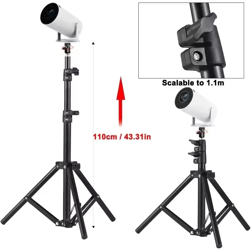 Soporte portátil Universal de 110cm para proyector Magcubic HY300 Pro, soporte para trípode para proyector Magcubic HY320mini de 5-50cm, nuevo