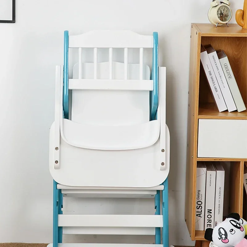 Wooden Baby Children's Chair Folding Kids Breastfeeding Stool Child Chair Feeding Fotel Silla Madera Infantil Kitchen Furniture
