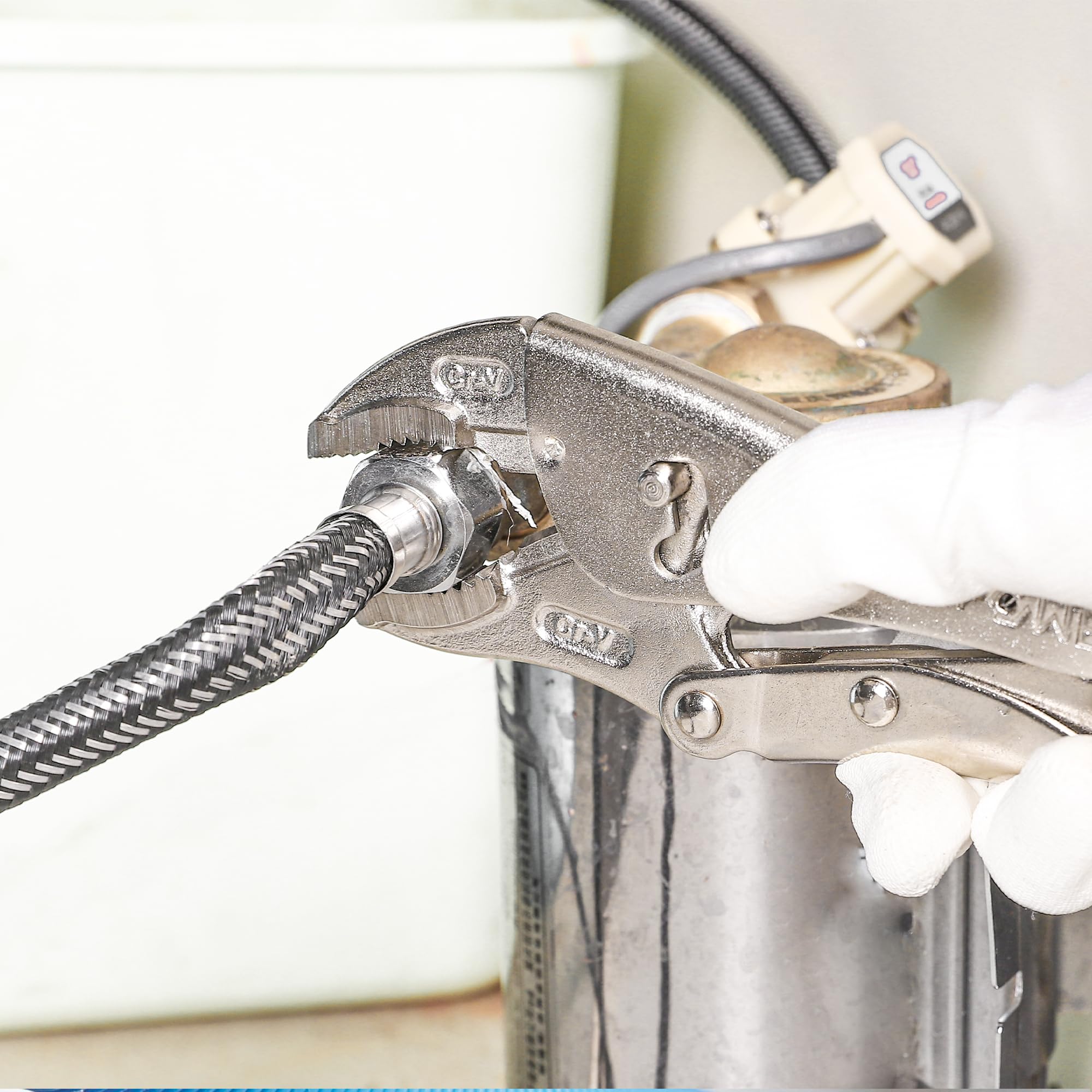 Powerful Pliers, Multifunctional Pressure Pliers, Heavy-duty Tools, Industrial Grade Fixed Circular Mouth Force Wrench, C- type