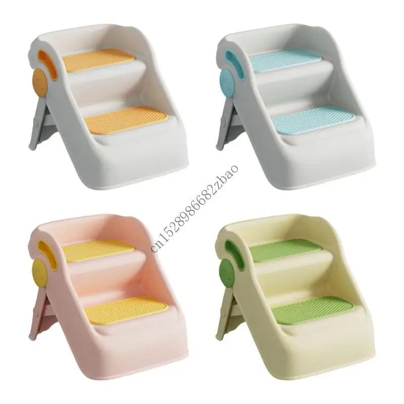 Taburete paso plegable H7EA no slip slip taburete baño exterior con anti inclinación inclinación taburete cocina