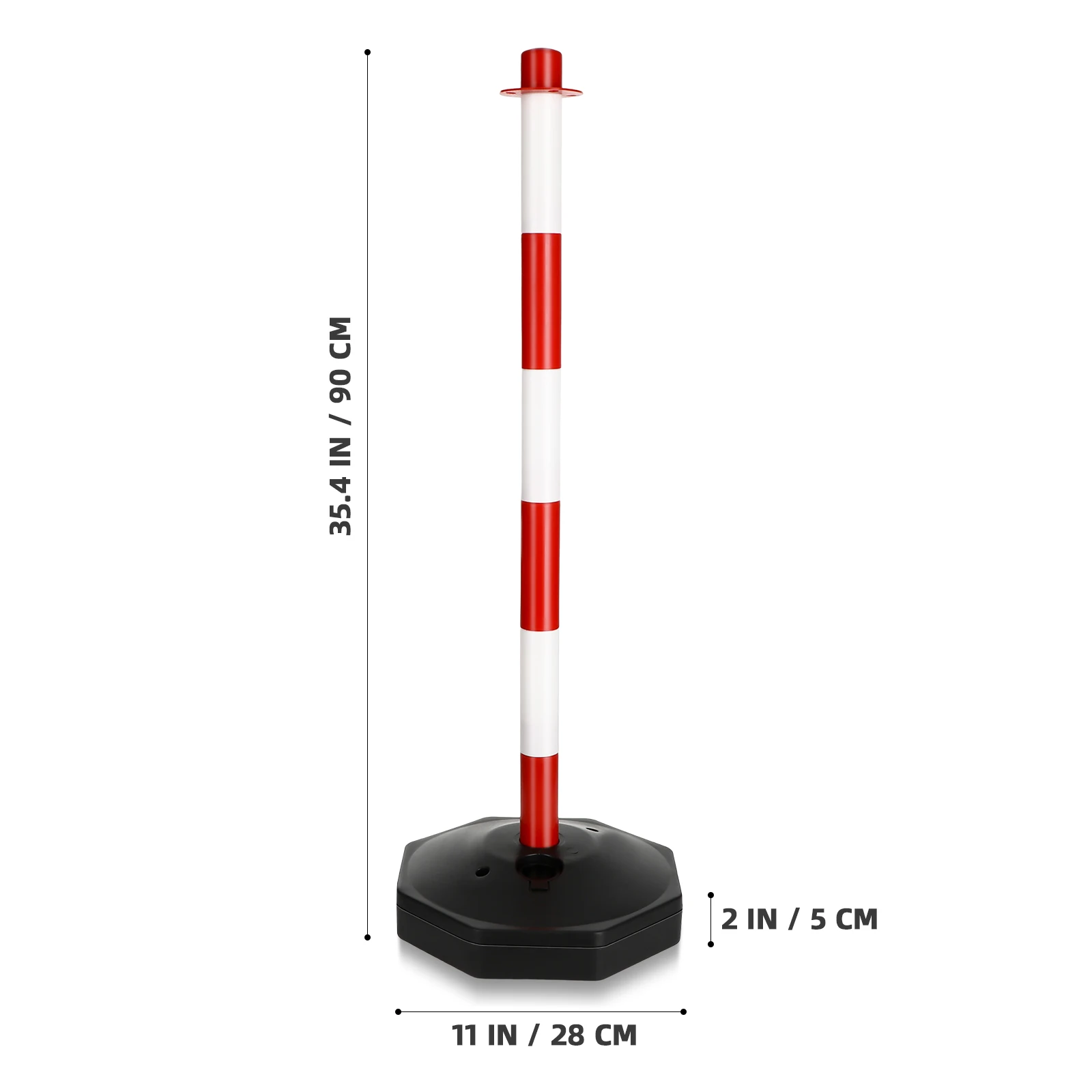 Warning Column Elastic Column Isolation Pile Guardrail Traffic Facility Barricade Cone Traffic Parking Safety Warning Column NEW