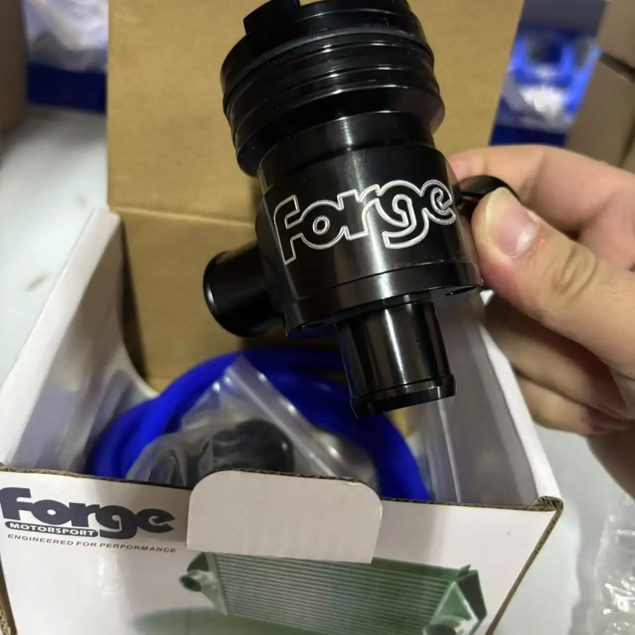 Продувной клапан из алюминиевого сплава S Diverter Turbo BOV Boost для Volkswagen GTI Jetta Audi 1.8T 2.7T