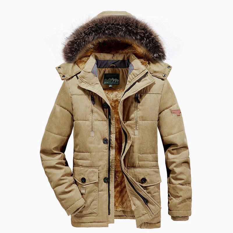 Abrigos de invierno de buena calidad para hombre, chaquetas tipo Cargo con múltiples bolsillos, chaquetas de invierno para hombre, Parkas largas y cálidas informales con capucha, talla 7XL