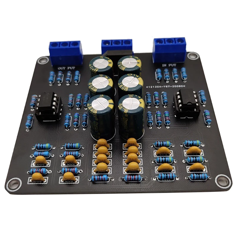 Hifi Preamplifier Board เครื่องขยายเสียงไฮไฟอุปกรณ์เสริมเครื่องขยายเสียง Preamp Tuning Board แผงด้านหน้า