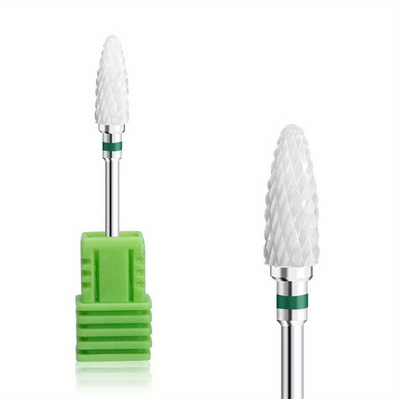 1 pièces fraise en céramique forets à ongles forets de manucure électriques pédicure moulin Bits Machine fichiers accessoires d'art des ongles outil