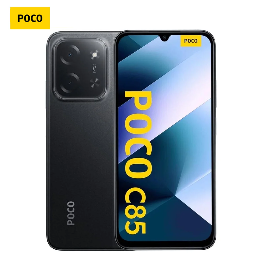 【Estreno mondiale】POCO C85 Versione globale Smartphone 128/256 GB Helio G81-Ultra Batteria da 6000 mAh Display da 6,9" Fotocamera da 50 MP 33 W NFC