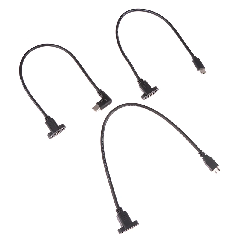 USB 3.1 Type C Micro Usb2.0 со стандартным удлинительным кабелем, шнур USB C «штырь-гнездо», удлинитель провода, кабель передачи данных