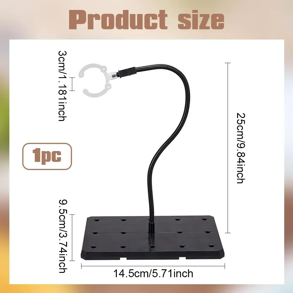 25 cm Schlange Rohr Halterung Action Figure Basis Display-ständer Halterung Für Figur Animation Kino Spiel Modell Spielzeug Halterung Zubehör