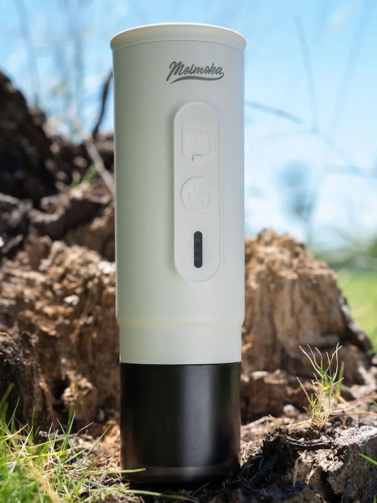 MEIMOKA Portable Coffee Machine Espresso Maker for Outdoor 20 Bar Pressure Wireless USB Charging