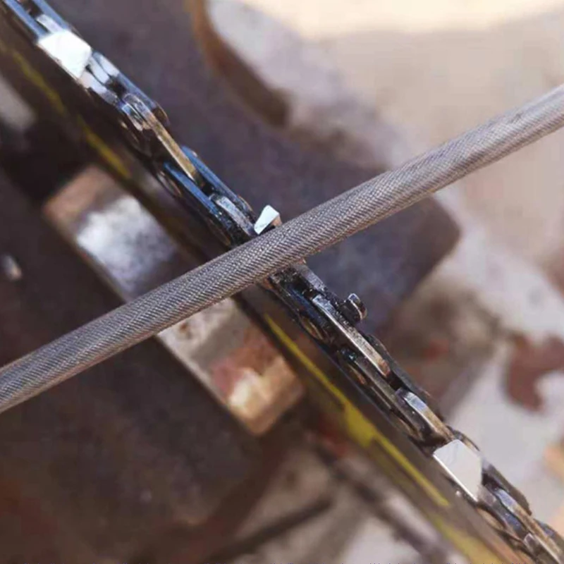 Vòng Thép Carbon Cao Cấp Mài Cưa Máy Cưa Xích Tập Tin Xù Cho Đồ Gỗ Cưa Máy Tập Tin 4Mm Máy Cưa Xích Tập Tin 1PC