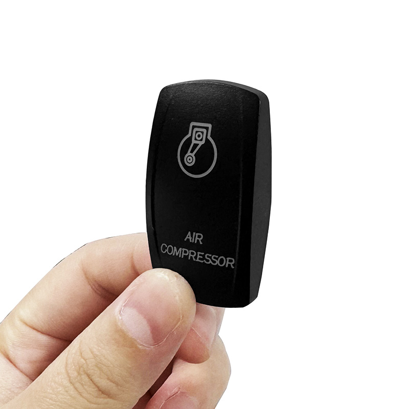 レーザーカットスイッチ付きレーザーキャップ,カーアクセサリー,キャンピングカー,ボート,アプリケーター付き,防水,1個