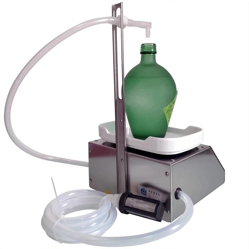 CSY-3200 Weighing Automatic Quantitative Liquid Filling Machine, Red wine, soy sauce, potion, cosmetic lotion liquid filling
