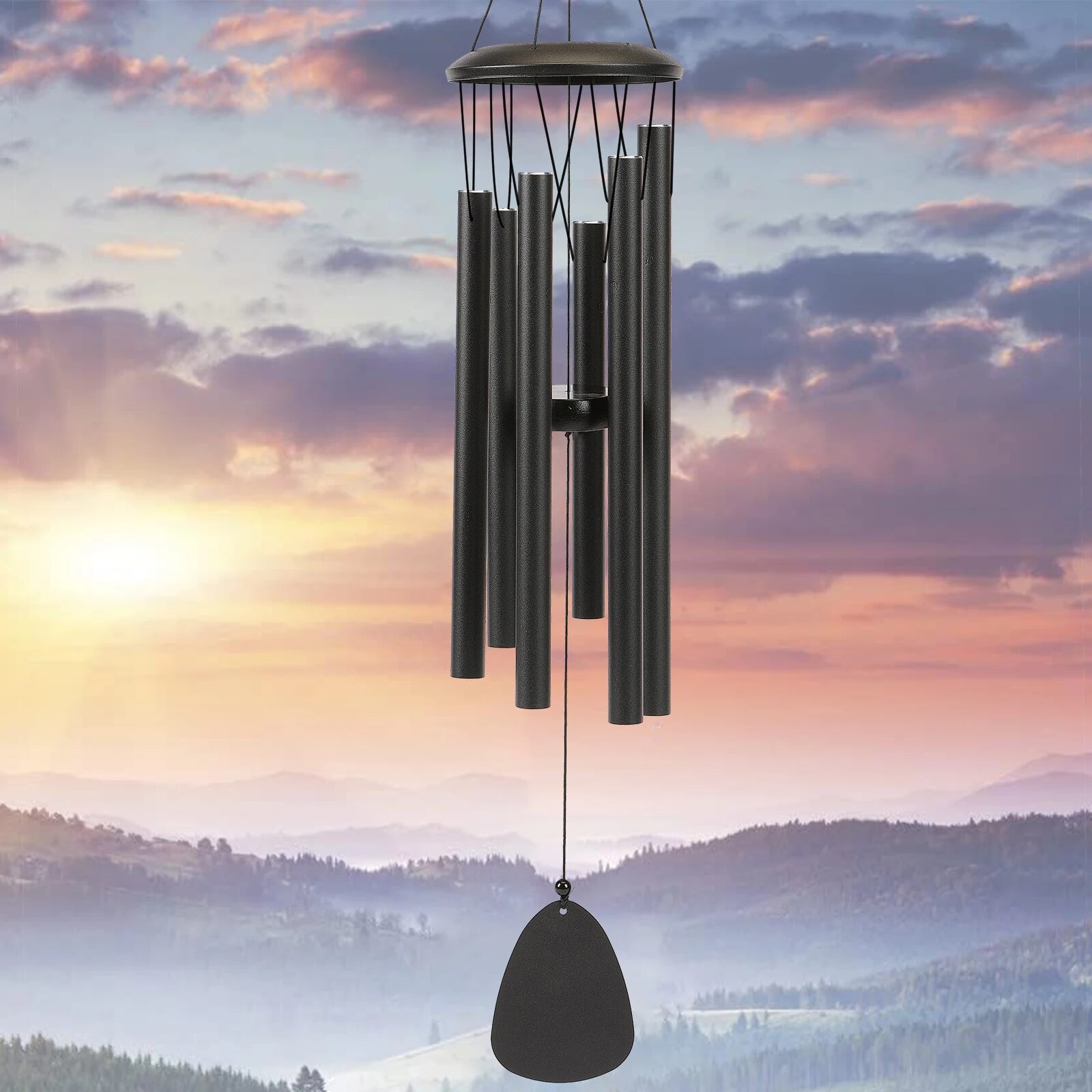 農家の屋外ウィンドチャイム、大気を作成、庭の装飾、フロントのポーチとバルコニー、26インチ