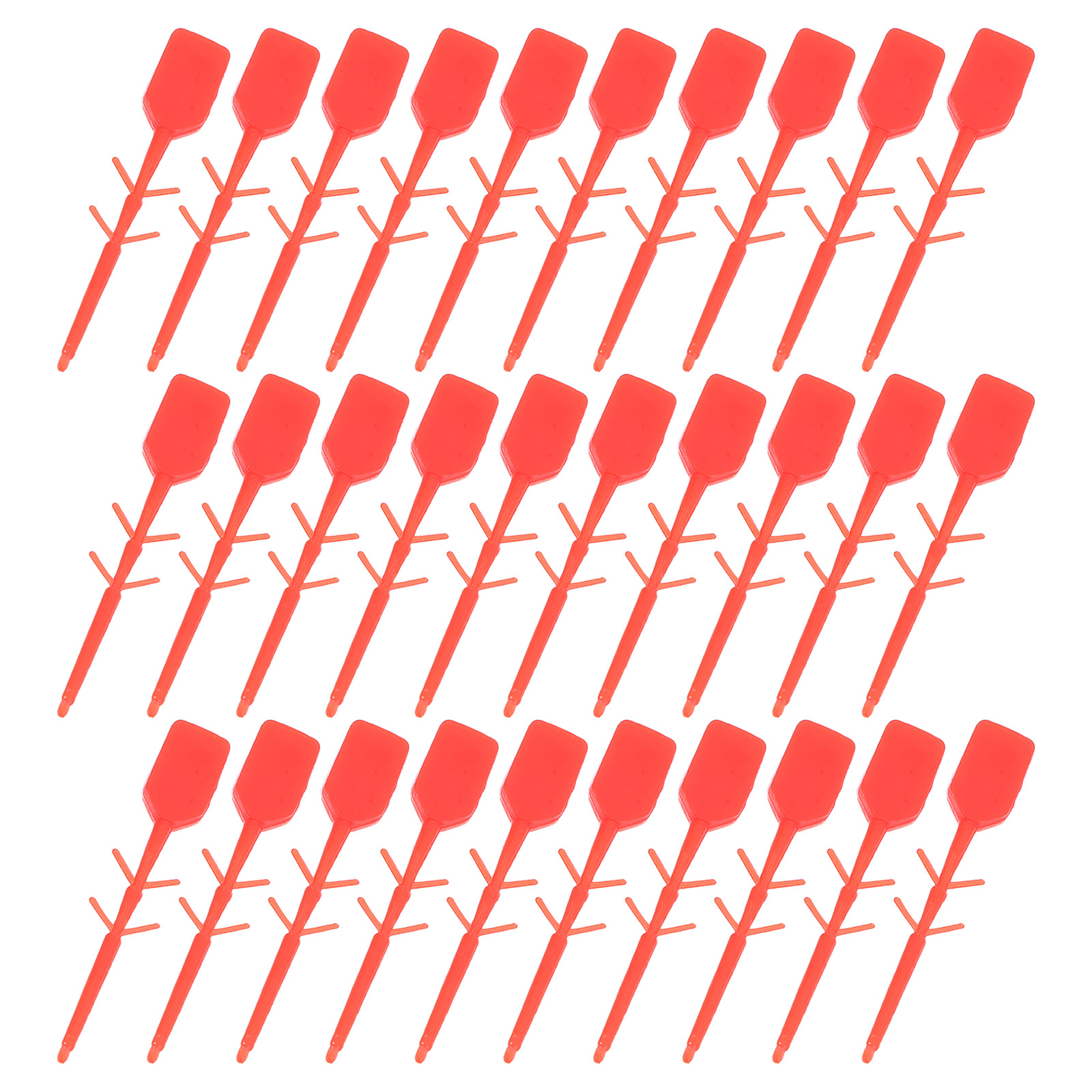 Zubehör für Feuerlöscher, 1000 Stück, Kunststoffdichtungen, manipulationssichere Sicherheitshaken, Halterungen, Feuer-Evakuierungsriegel