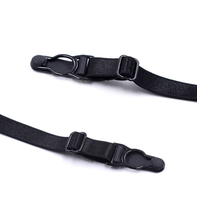 1 Paar elastische Herren-Hemdhalter, gestreifte Hosenträger, Riemen, rutschfester Gürtel, Strumpfbänder, Nylon, verstellbare Hemdhalter für Männer 2023