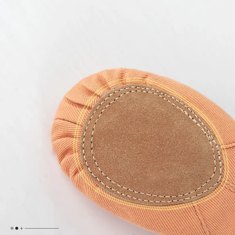 Zapatos de Ballet para niñas y mujeres, bailarinas elásticas, zapatillas de baile de lona de encaje libre, zapato de baile de Ballet de suela suave con abertura elástica para niños