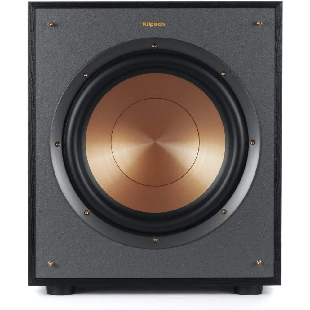 R-100SW 10" Subwoofer, Incredibly Deep Bass and an All-digital Amplifier,14 5" x 12 5" x 16 4"