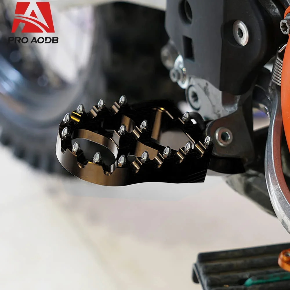 オートバイCNCフットペダル,フットレスト,ktm,exc,excf,sx,sxf,xc,xcf,xcw,tpi,6日間,125, 150, 250, 300, 350, 450、500、2017-2023