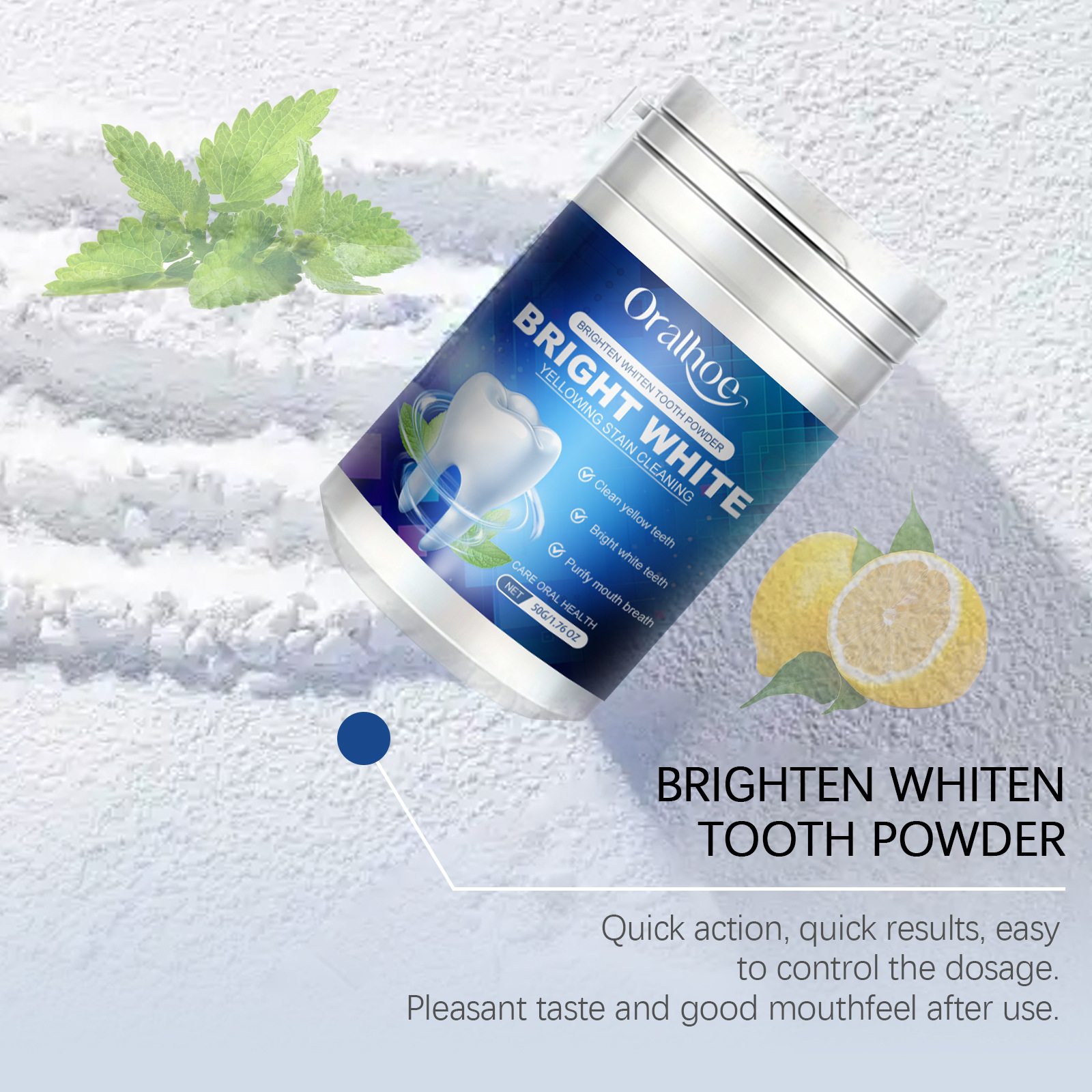 Hydroxyapatite Toothpaste Dental Calculus Remover Improve Bad Breath Prevent Caries Mint Fresh Breath Teeth Whitening Powder