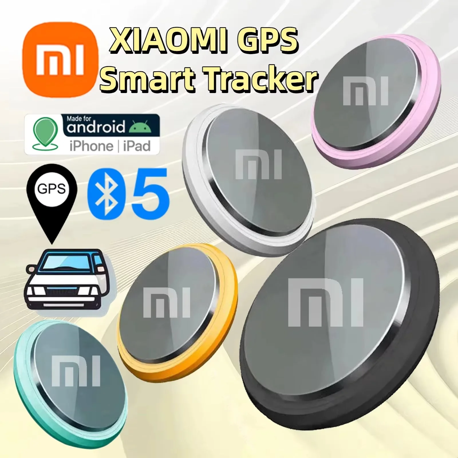 Мини GPS-трекер Xiaomi, умное устройство против потери, напоминание для домашних животных, сумка, кошелек, Bluetooth, портативный Finder, локатор для отслеживания воздушных меток