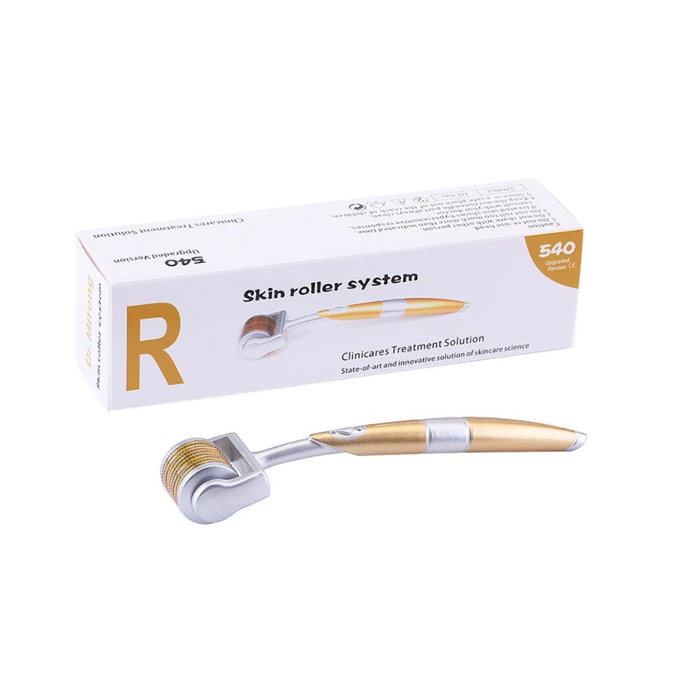 0.2/0.25/0.3Mm Cây Lăn Kim ZGTS Dermaroller Tiến Sĩ 540 Micro Kim Derma Roller Titan Mezoroller Microneedle DR Bút Máy chăm Sóc Da