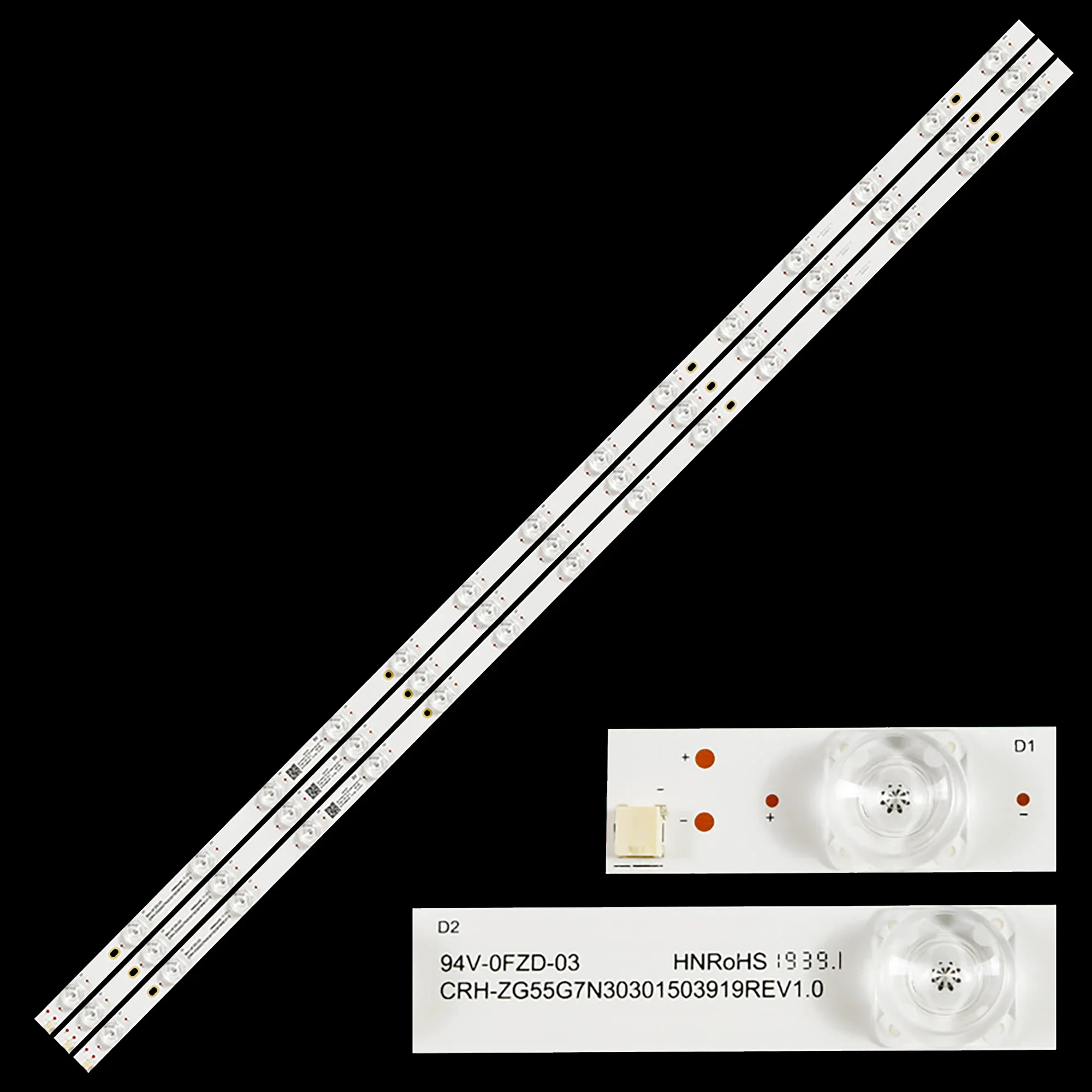 Светодиодная лента подсветки для PTV55G70 U55H7A LB-C550Y19-7N-UHG7NLS01-Y1 CRH-ZG55G7N30301503919REV1.1