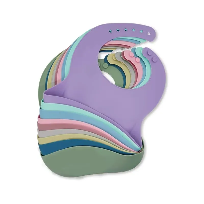 Babador de bebê à prova d'água 3d, suprimentos para bebês, bonito desenho animado, estampa animal, babador infantil, menina, menino, ajustável, macio, silicone, alimentação de bebê
