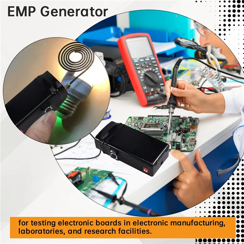 B37B-150Mhz Forslot Pulse Generator เครื่องตรวจจับหลอดไฟ EU Plug
