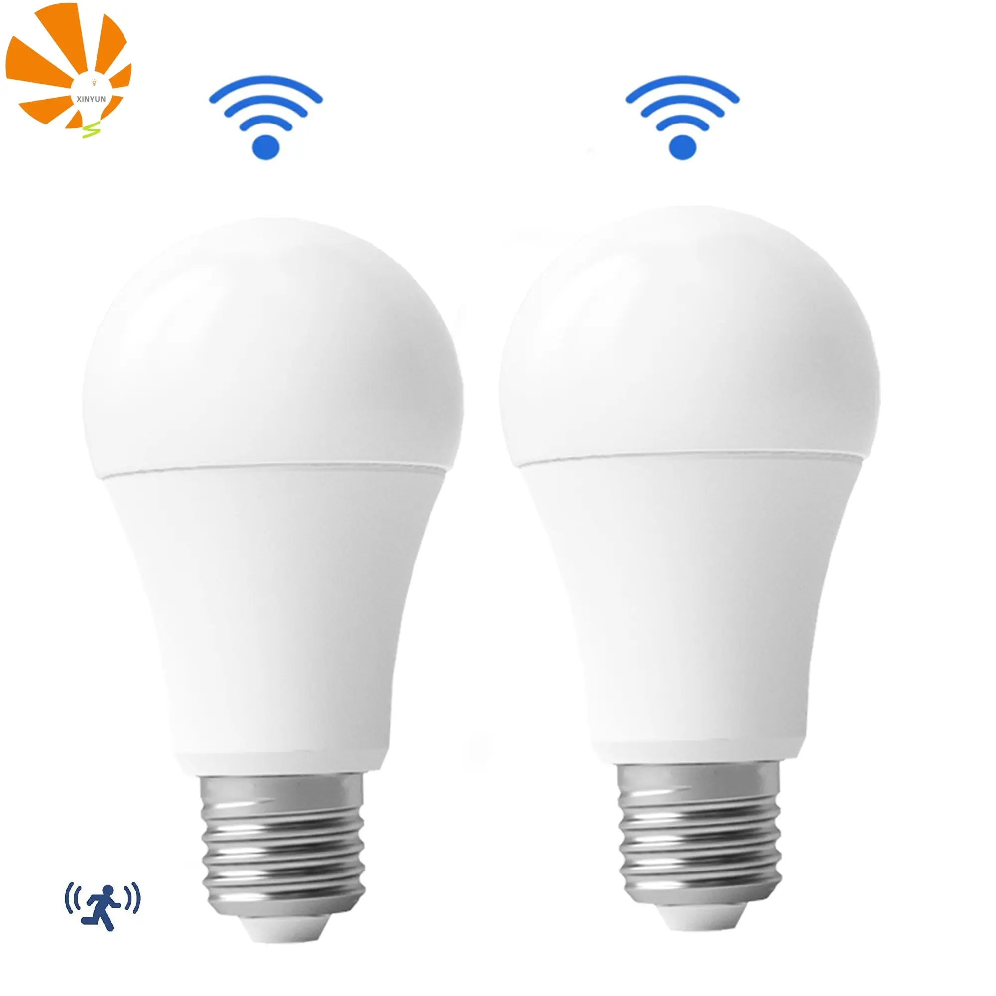 1pc Radar Sensore di movimento Luce 220V 110V E27 Lampada a LED Lampadina a infrarossi intelligente 6W 9W 12W 15W 18W 20W Funziona nell'oscurità notturna