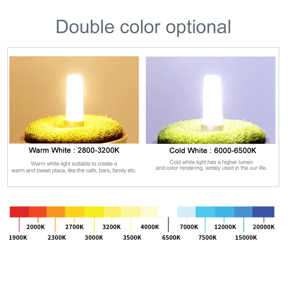 Lámpara LED COB G4 E14 G9 12V 220V regulable 6W 9W bombilla LED COB Lampada iluminación LED reemplazar foco halógeno lámpara LED