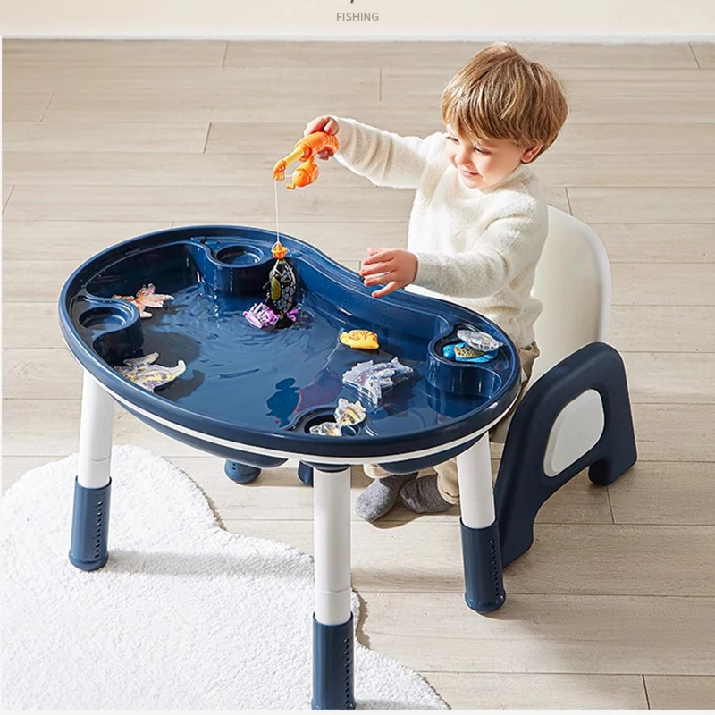 Ensemble de table et chaise pour enfants, meubles pour tout-petits, bureaux, chaise haute pour bébé, bureau primaire, étude des enfants