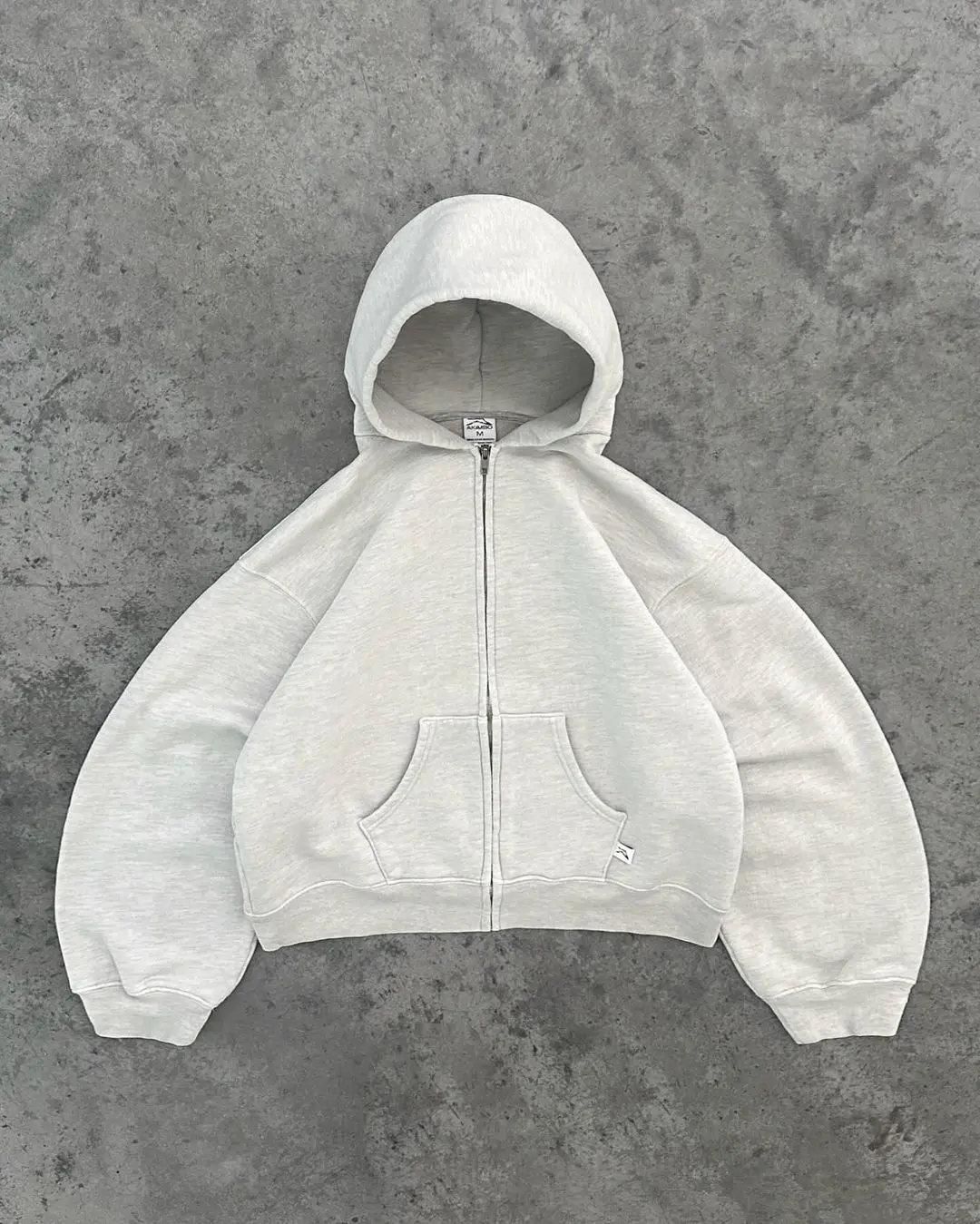 American Retro Simple Classic Y2K Hoodie Dwuczęściowy zestaw męski Streetwear Fashion Bluza damska Szare spodnie dresowe Harajuku