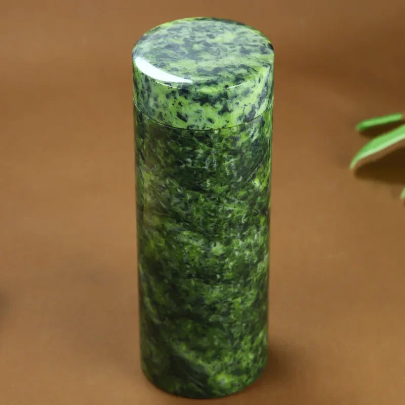 Medicina natural pura rei pedra xícara de chá copo de escritório copo de água magnética saúde jade chá conjunto