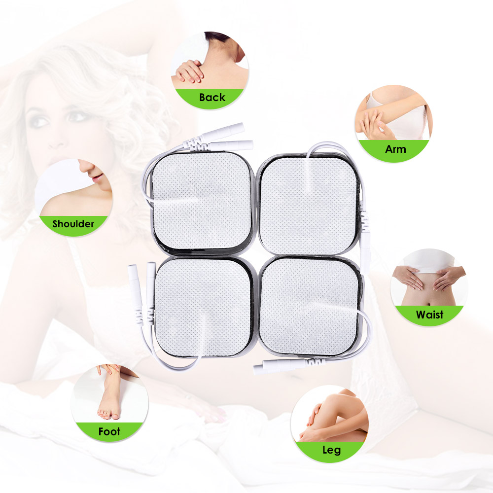 10pcs TENS Unit Replacement Pads Pin Type Electrode Patch