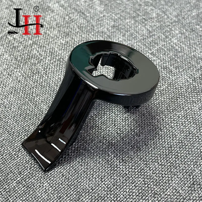 1PCS Chrome Matt With Leather Shift Knob Gear Side Cover DSG Emblem For VW Golf 6 7 R GTI Passat B7 B8 CC R20 Jetta MK6 GLI
