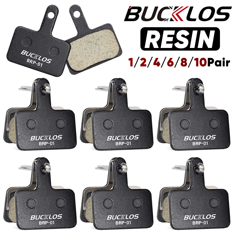 BUCKLOS Harz Scheibenbremsbelag Für SHIMANO B01S Verschleißfeste Hydraulische Bremsbeläge MTB Bremsbeläge für B03S B05S Radfahren Teile