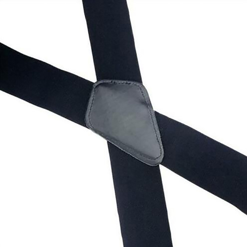 Tirantes anchos para hombre, tirantes ajustables de alta elasticidad, 4 clips fuertes, tirantes para pantalones traseros X resistentes