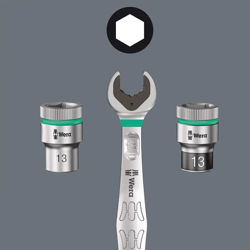 Check Plus Bit Ratchet Set with Sockets - Metric