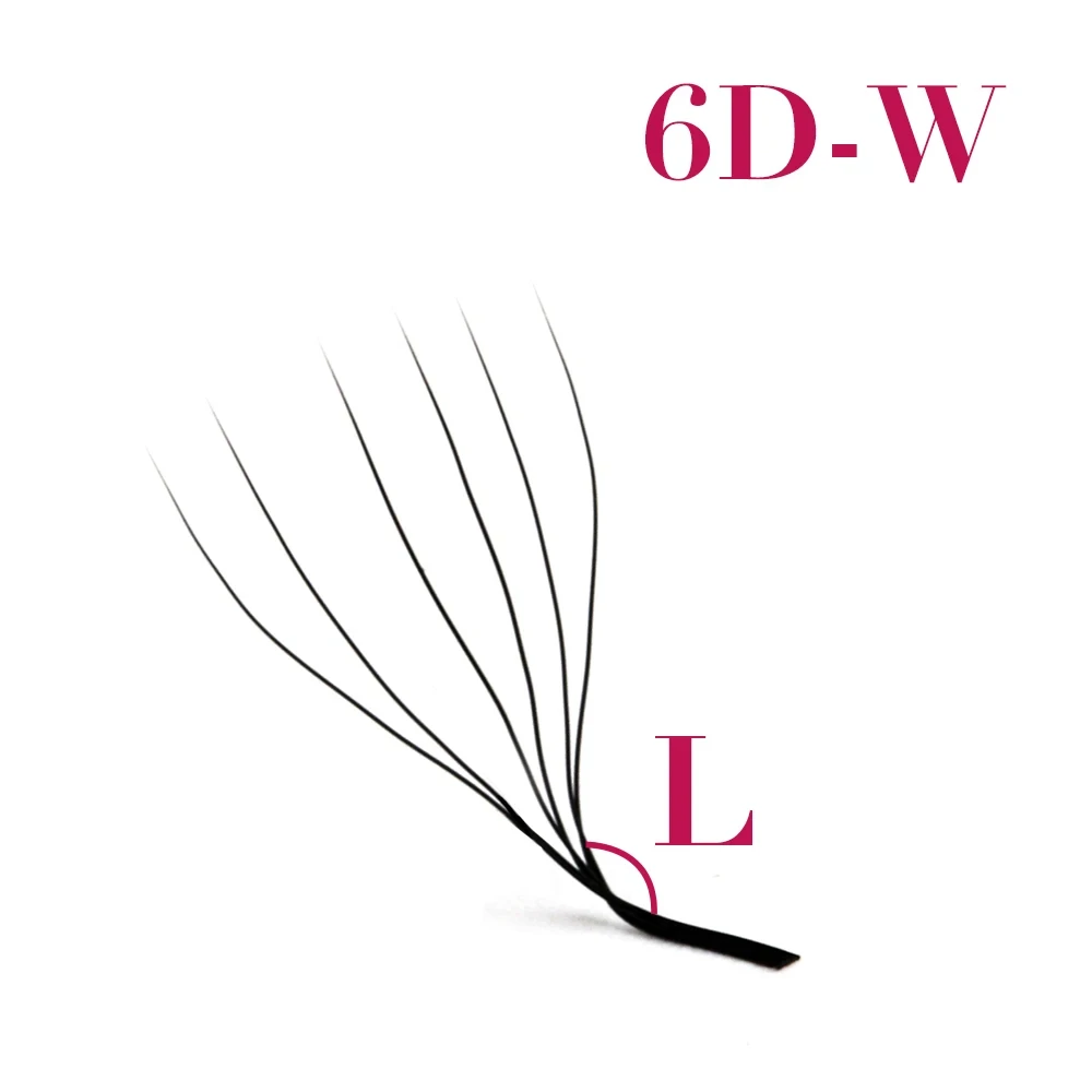 Fadvan L/ L+/LU (M) Curl YY 3D 4D 5D 6D Fox Lashes Extensión de 12 líneas Longitud mixta 0,07 D 8-15 mm