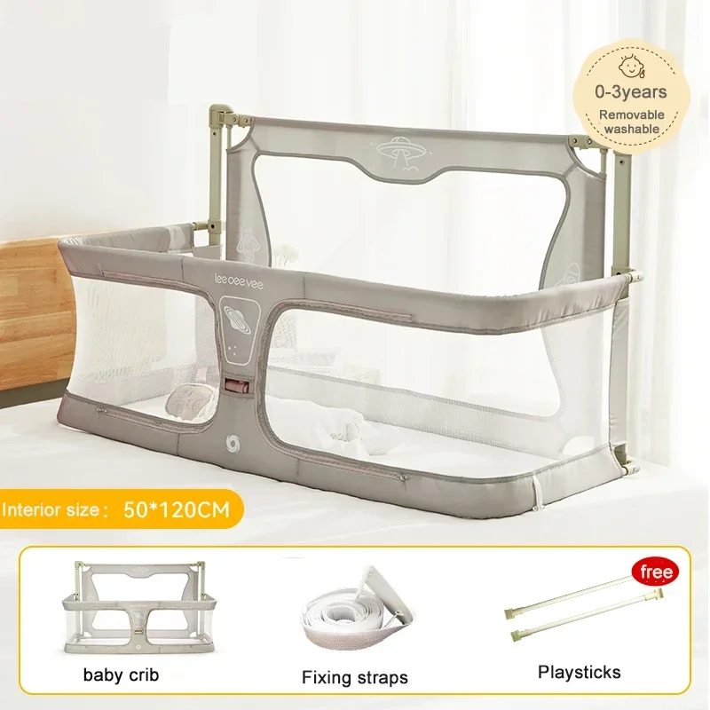 Berço de bebê simples e leve, dupla utilização, confortável, cama de bebê balançando, berços de bebê de 0 a 3 anos