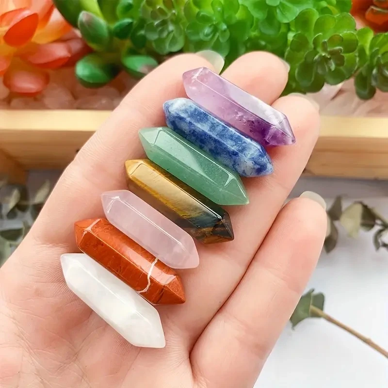 7 teile/satz Natur Kristall und Heilstein Set Chakra Balance Stein Spirituelle Astrologie Yoga Energie Reiki Healing Kristall Stein F