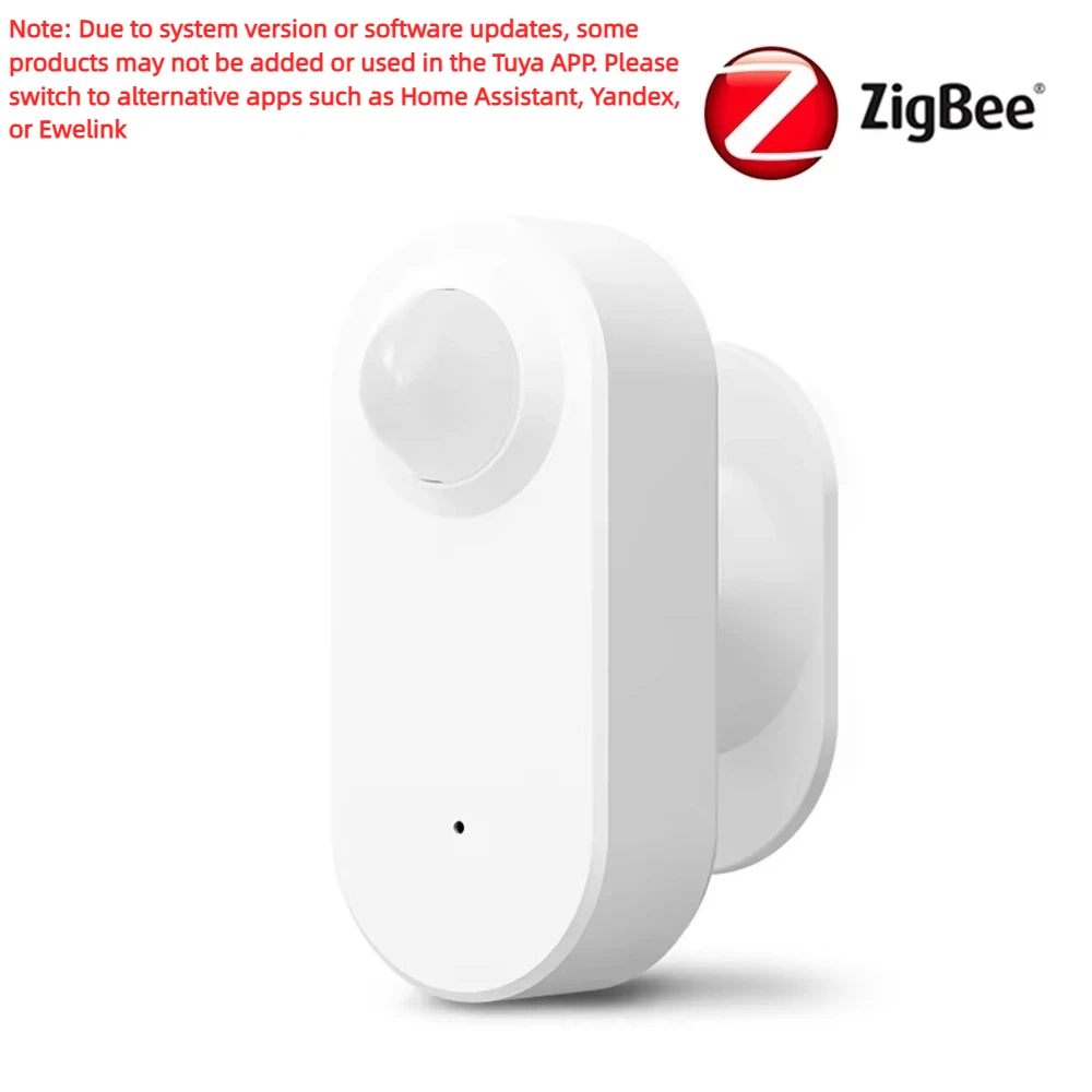 Tuya-Zigbee 3.0 Sensor do Corpo Humano, Sem Fio, Inteligente, Movimento Corporal, App Controle Remoto, Mini PIR Sensor de Movimento, Uso com Gateway