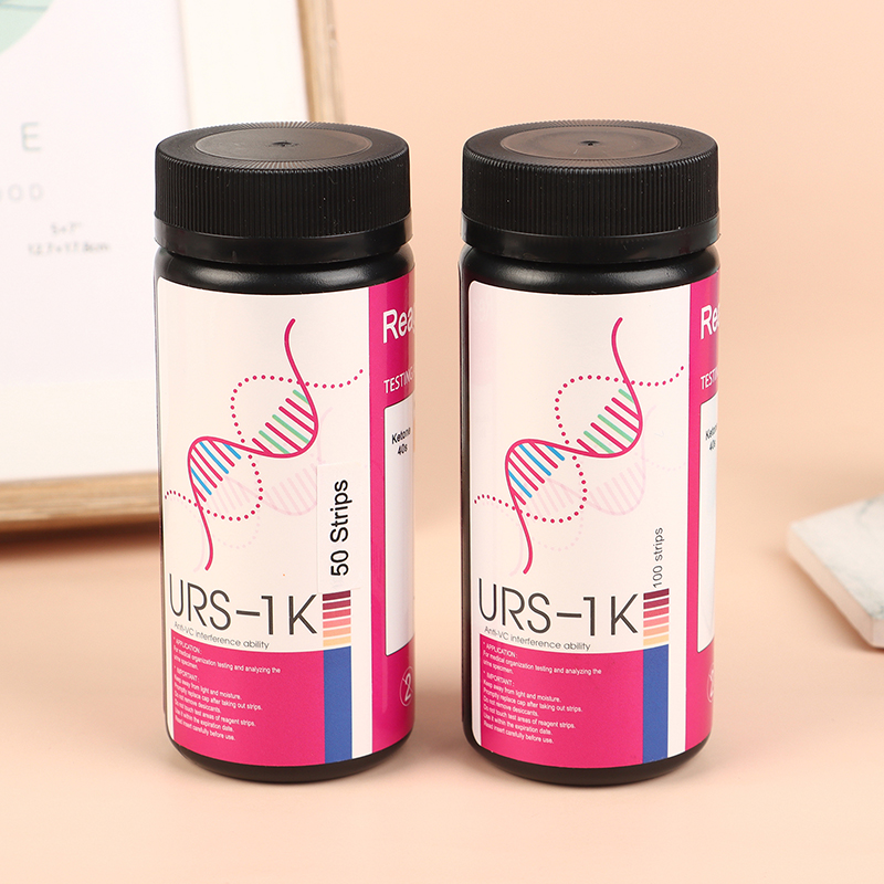 Tiras reactivas Keto para Atkins y Paleo Ketosis, para análisis de pérdida de peso, duraderas, 50/100